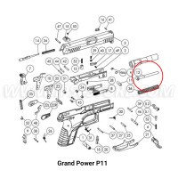 Grand Power Recoil Spring Guide P1/T12 Metal for P11