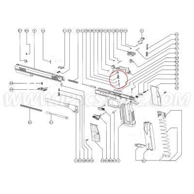 Tanfoglio Trigger Bar Guide