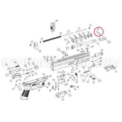 Grand Power Stribog Charging Handle