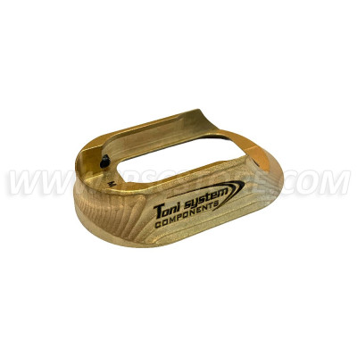 TONI SYSTEM MOCZ2 Brass Magwell for CZ Shadow 2