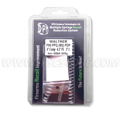 DPM MS-WA/2 WALTHER P99/QR PPQ/M2P PQ/M2 & Long Slide 9mm/40s&w/357SIG