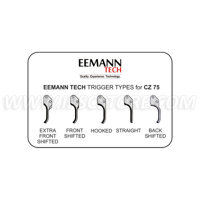 Eemann Tech Trigger for CZ 75, Straight