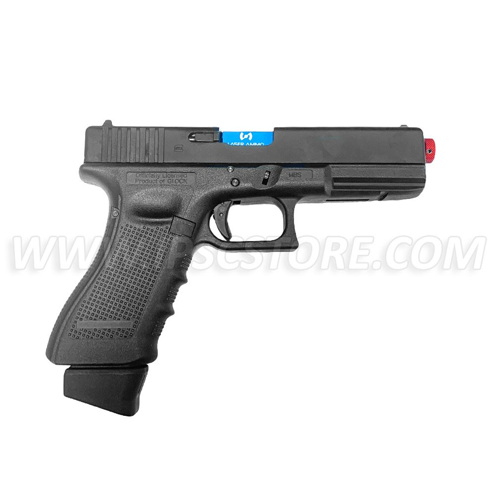 Laser Ammo Recoil Enabled Training Pistol - Umarex G17 - CO2 - Red laser