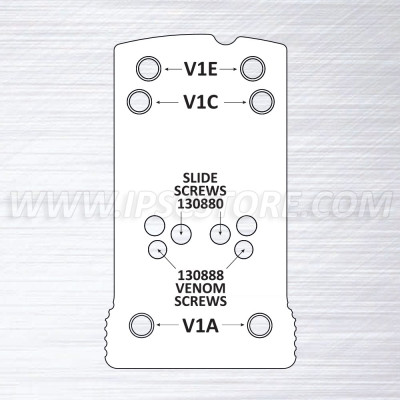 Spare Locator Pin V1A for Eemann Tech Red Dot Mount - 2 pcs./Set