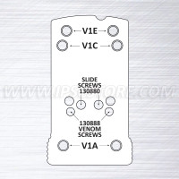 Spare Locator Pin V1A for Eemann Tech Red Dot Mount - 2 pcs./Set