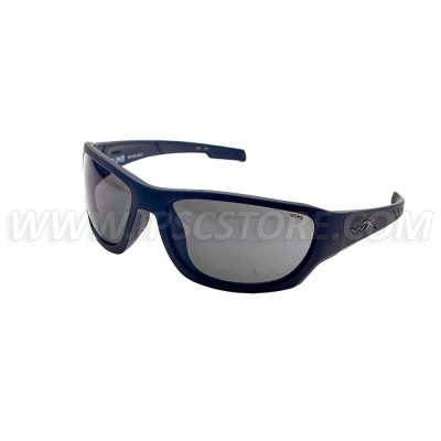 Gafas con Montura Negra Mate Lentes Oscuras c/Bolsa Wiley X 302 SABER ADV.