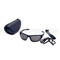 Gafas con Montura Negra Mate Lentes Grises Wiley X ACCLM01 CLIMB 