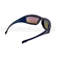 Gafas con Montura Negra Mate Lentes Azules Espejadas Captative Wiley X CCBOS09 BOSS