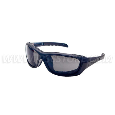 Gafas con Montura Negra Mate Grises Espejadas Wiley X CCGRA01 GRAVITY 