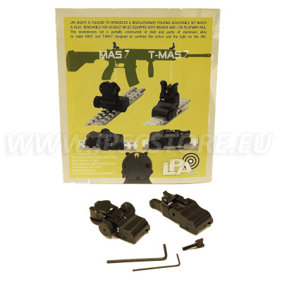 LPA MAS7 & T-MAS7 Folding Adjustable Set for Assault Rifles