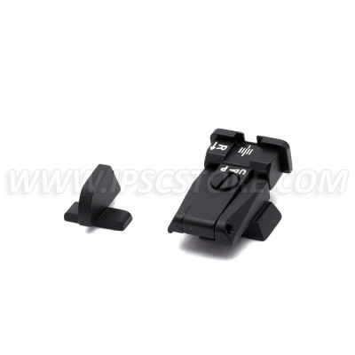 LPA SPR49HK30 Adjustable Sight Set for H&K USP 40, USP 45, HKP8