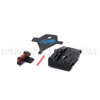 LPA TTF33X4 Adjustable Sight Set for Beretta PX4