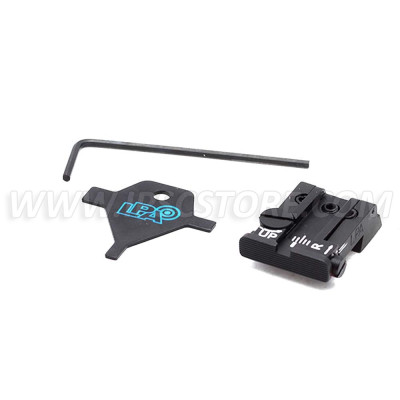 LPA TPU57ZC07 Adjustable Rear Sight for CZ 75, 85 New Model