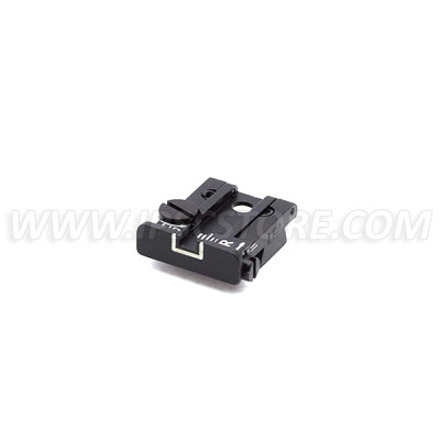 LPA TPU86BZ18 Adjustable Rear Sight with White Periphery for CZ 75 SP01, CZ SHADOW 2