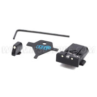 LPA SPR36GL30 Adjustable Sight Set for GLOCK with White Dots