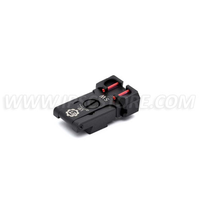 Eemann Tech Adjustable Rear Sight with Fiber Optics for CZ SP-01 SHADOW, CZ SHADOW 2