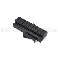 AR Flat-Top 9 20mm Base del Elevador Carril Picatinny