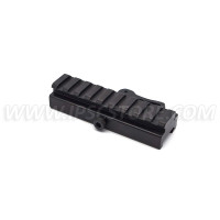 AR Flat Top 9 Slots 20mm QD Riser Base Picatinny Rail