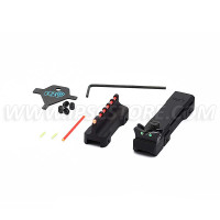 LPA BSS19 Adjustable Fiber Optic Slug Sight Set