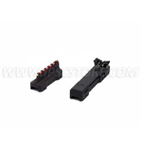 LPA BSS19 Adjustable Fiber Optic Slug Sight Set