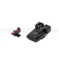 LPA TTF30SS Sight Set for SigSauer P229 / Springfield XD with Fiber Optic