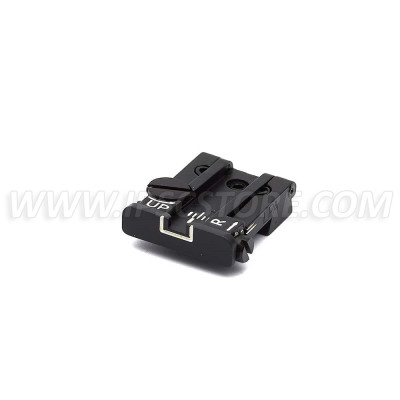 LPA TPU92BE18 Adjustable Sight Set for Beretta 92, 96, 98, M9, Stock, Brigadier , 90Two