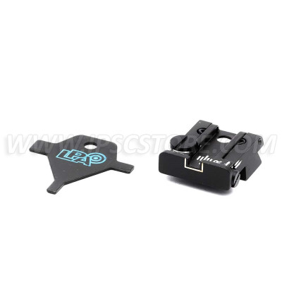 LPA TPU84BZ18 Adjustable Sight Set for CZ 100, CZ75 P07 Duty