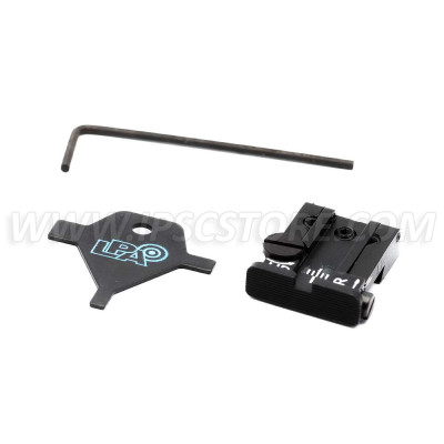 LPA TPU40MK07 Adjustable Sight Set for Colt series 70, 80, 90