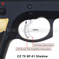 Desconector de Competición en Latón Eemann Tech para CZ SHADOW