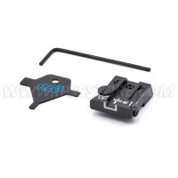 LPA TPU87BZ18 Adjustable Rear Sight for CZ P-10