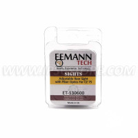 Eemann Tech Adjustable Rear Sight with Fiber Optics for CZ 75