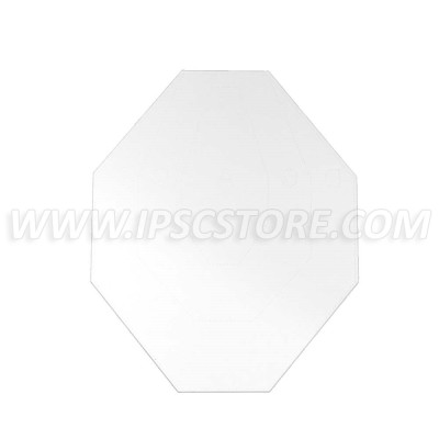 Tarjetas de IPSC Canela/Blanco 100 pcs./ Pack