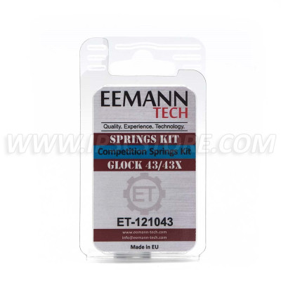 Eemann Tech Competition Springs Kit for GLOCK 43/43X