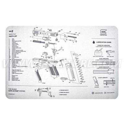 GLOCK Gen5 Maintenance Bench Mat