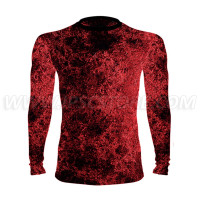 DED Competition Long Sleeve Compression T-Shirt - Red