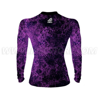 DED Competition Long Sleeve Compression T-Shirt - Purple