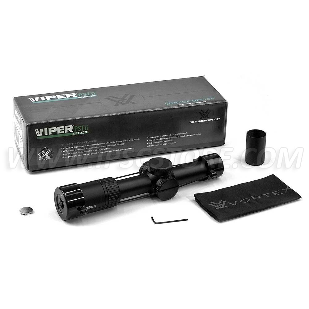 Vortex PST-1605 Viper PST Gen II 1-6x24 SFP Riflescope Illuminated VMR-2 MOA Reticle