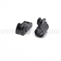 LPA SHT04R Adjustable Sight Set for BAR11R+D3 + SG3+M1T + Blister ( Tritium )