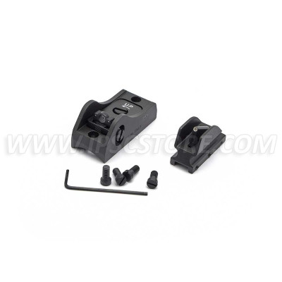 LPA SHB04R Adjustable Sight Set for BAR11R+D3 + SG7+M1T + Blister ( Tritium )