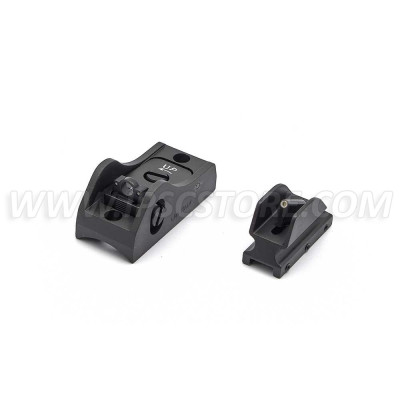 LPA SHB04R Adjustable Sight Set for BAR11R+D3 + SG7+M1T + Blister ( Tritium )