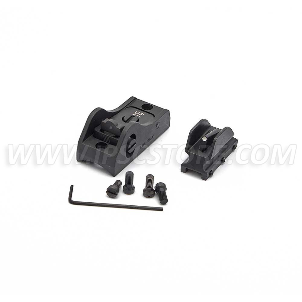 LPA SHB05R Adjustable Sight Set for BAR11R+D7 + SG7+M1B + Blister