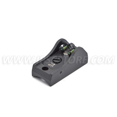 LPA BAR11RD5 Shotgun Adjustable Rear Sight with Fiber Optic