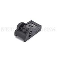 LPA BAR11WD7 Shotgun Picatinny Adjustable Rear Sight with 2mm Hole Ghost Ring