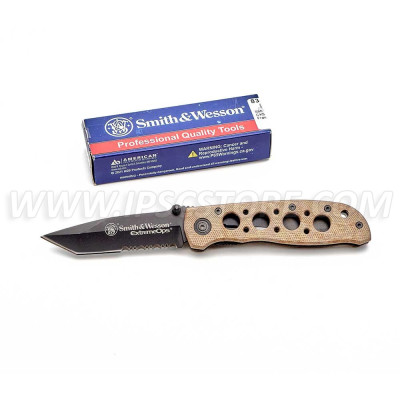 Cuchillo SMITH & WESSON CK5TBSD Extreme Ops Frame 