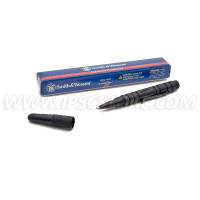 Bolígrafo Stylus con Tapa de Rosca Táctica Recargable de Aluminio para Aviones SMITH & WESSON SWPEN3BK