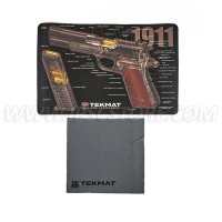 Tekmat 1911 3D Cut Away Gun Cleaning Mat