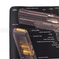 Tekmat 1911 Alfombrilla de Limpieza para Pistola 3D