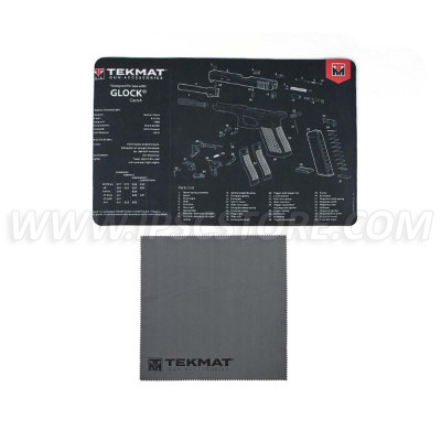 Tekmat Glock Gen 4 Alfombrilla para Limpieza de Pistolas