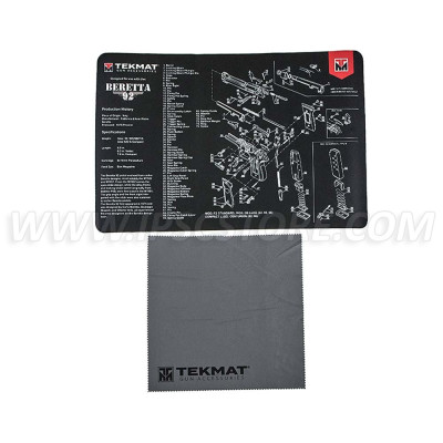 Tekmat Beretta 92 Gun Cleaning Mat