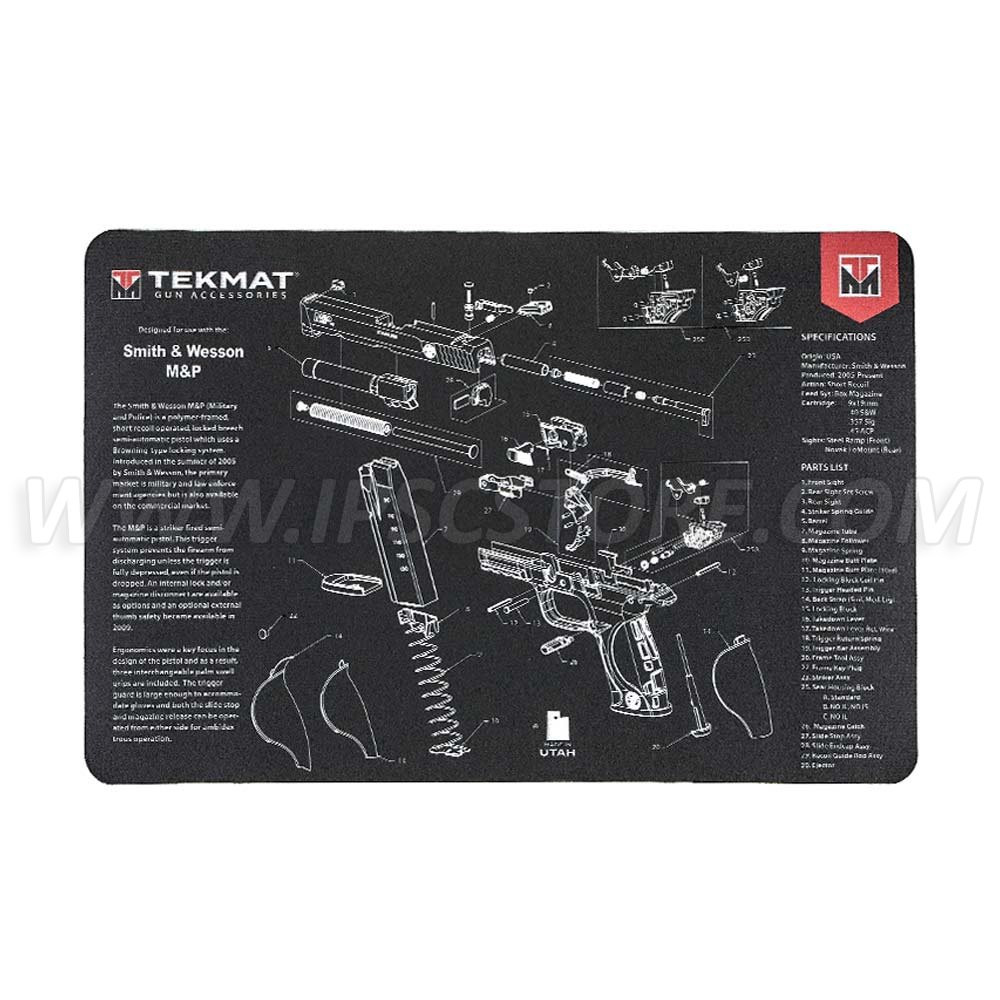 Tekmat Smith & Wesson M&P Shield Gun Cleaning Mat